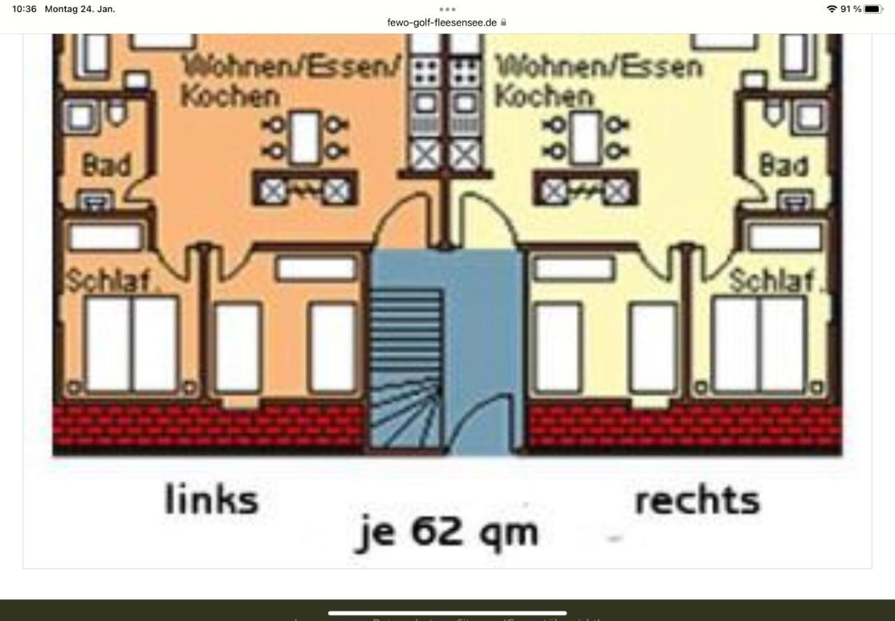 Haus Sarah 4 Am Lorenweg 10 Goehren-Lebbin Luaran gambar